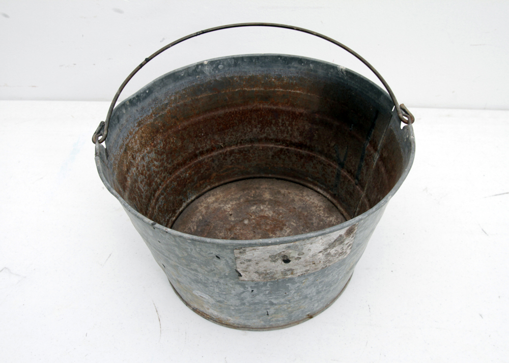 Vintage Galvanized Steel Tubs
