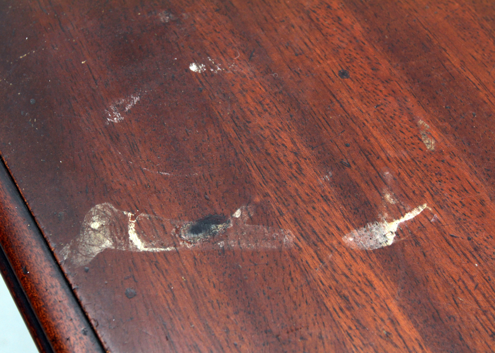 Vintage Chippendale Style Mahogany Knee-Hole Desk