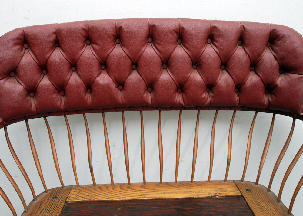 Antique Carriage Seat Bench