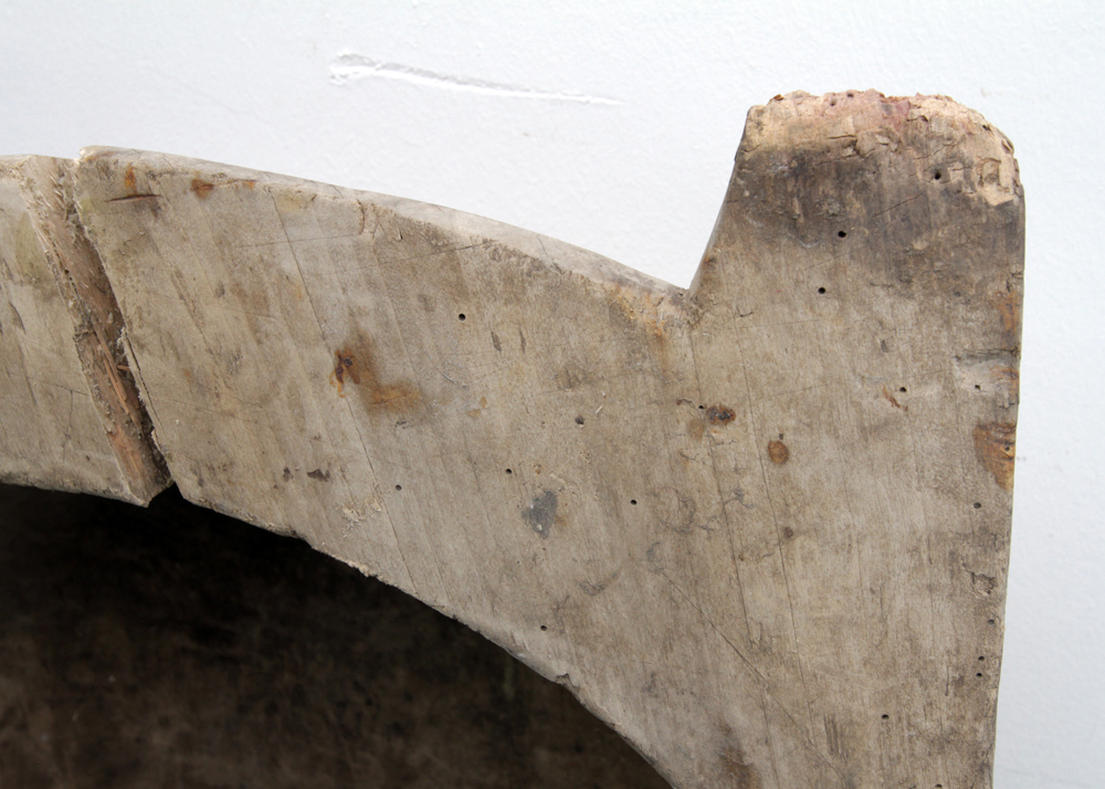 Antique Wooden Dough Bowl Trencher