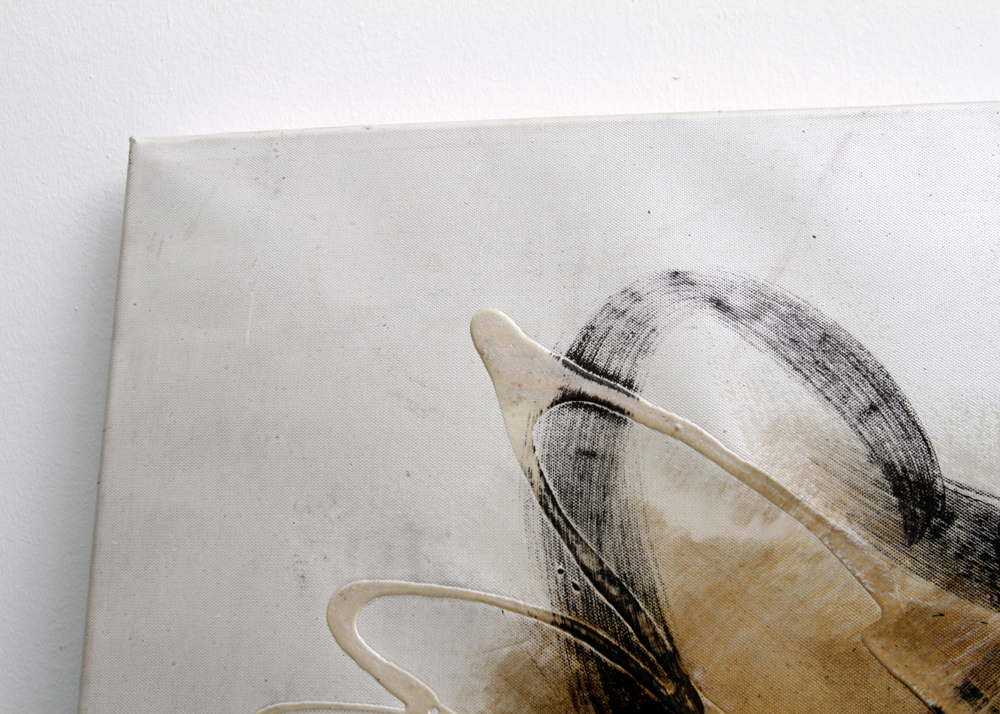 Acrylic Painting on Canvas of Non-Objective Subject