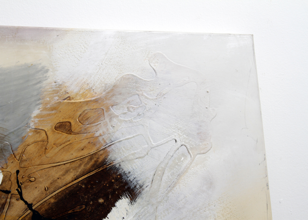 Acrylic Painting on Canvas of Non-Objective Subject