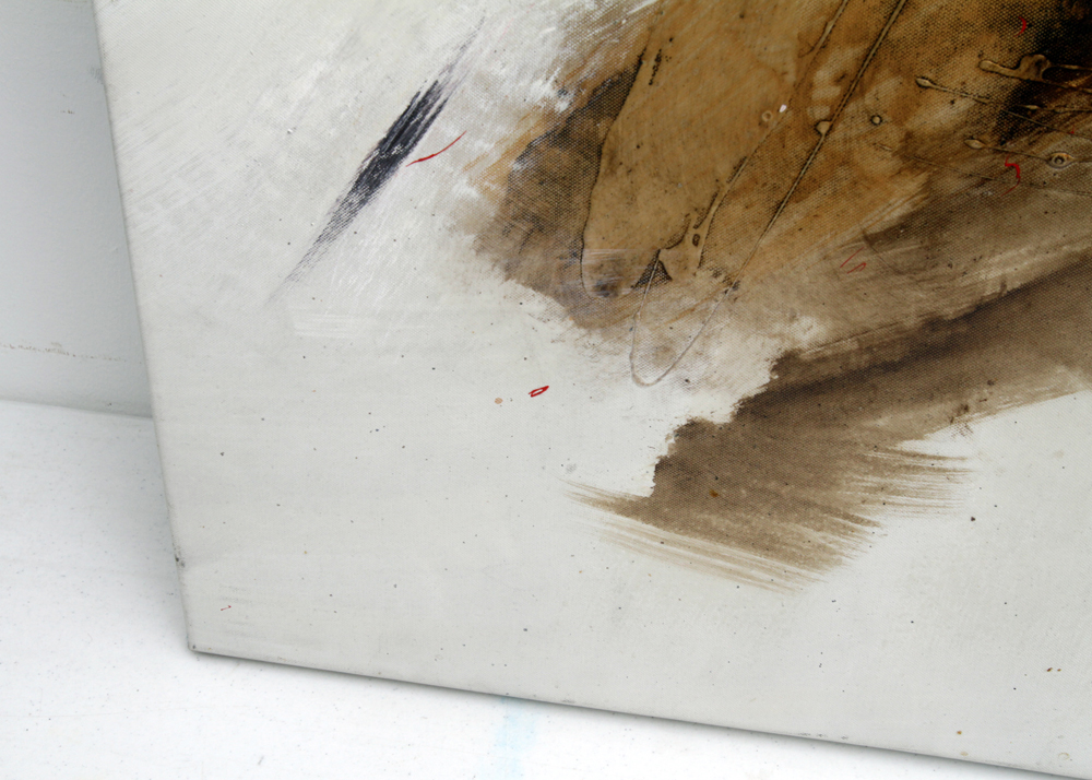 Acrylic Painting on Canvas of Non-Objective Subject