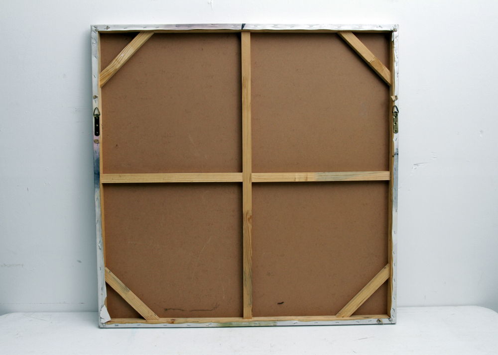 Acrylic Painting on Canvas of Non-Objective Subject