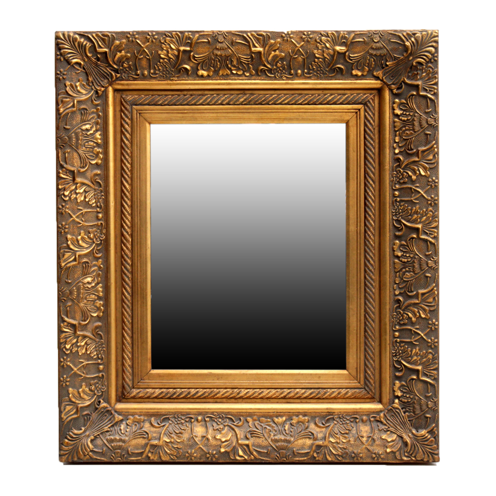 Ornate Gilded Wall Mirror