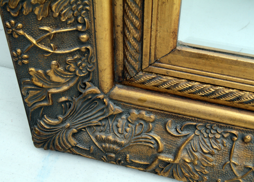 Ornate Gilded Wall Mirror