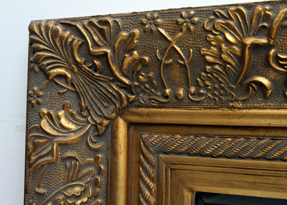 Ornate Gilded Wall Mirror