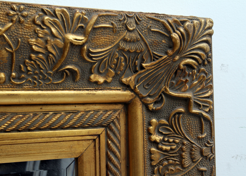 Ornate Gilded Wall Mirror