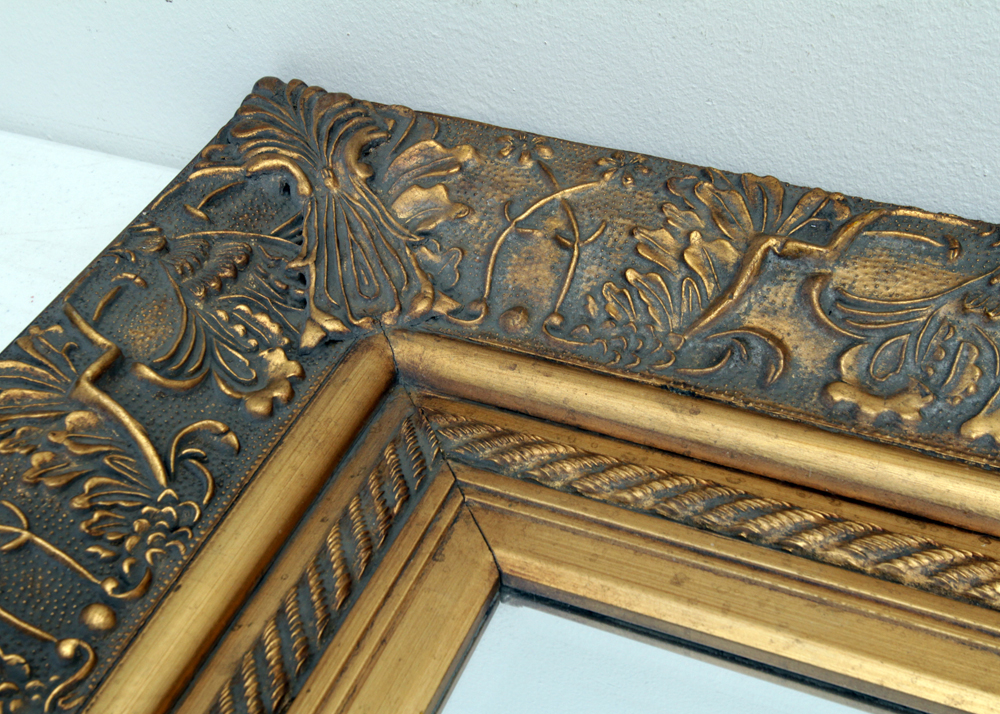 Ornate Gilded Wall Mirror