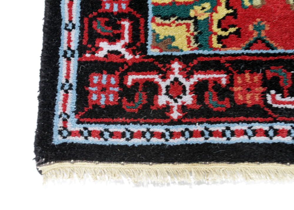 Hand-Knotted Indo-Persian Bakhshayesh Heriz Palace Size Runner