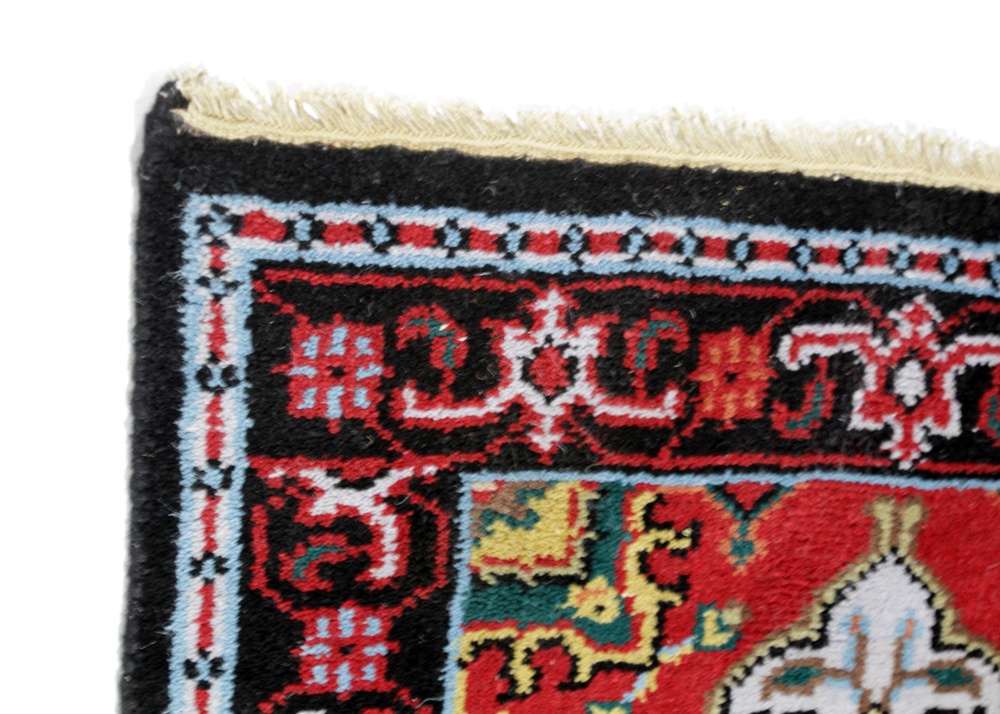 Hand-Knotted Indo-Persian Bakhshayesh Heriz Palace Size Runner