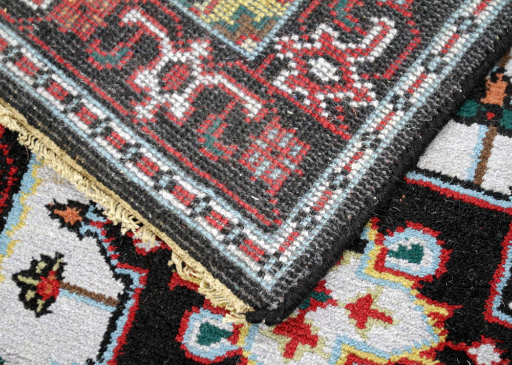 Hand-Knotted Indo-Persian Bakhshayesh Heriz Palace Size Runner