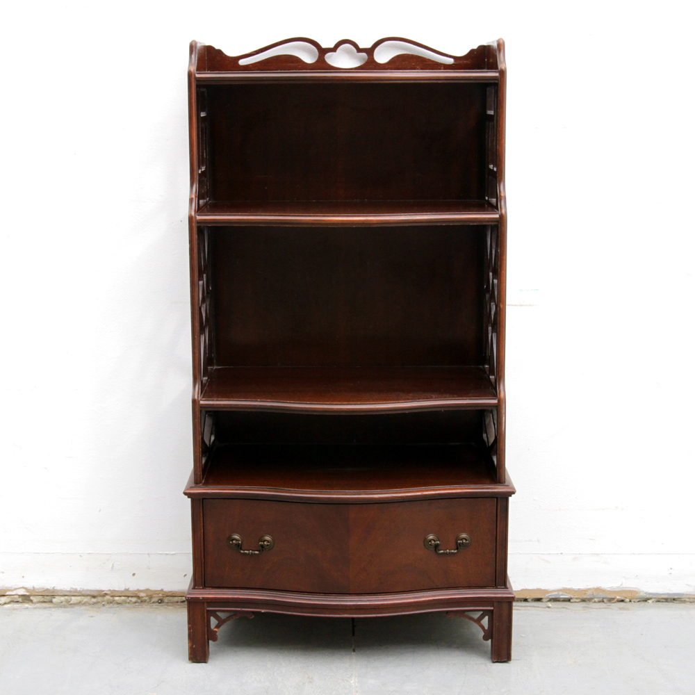 Vintage Georgian Style Mahogany Bookcase