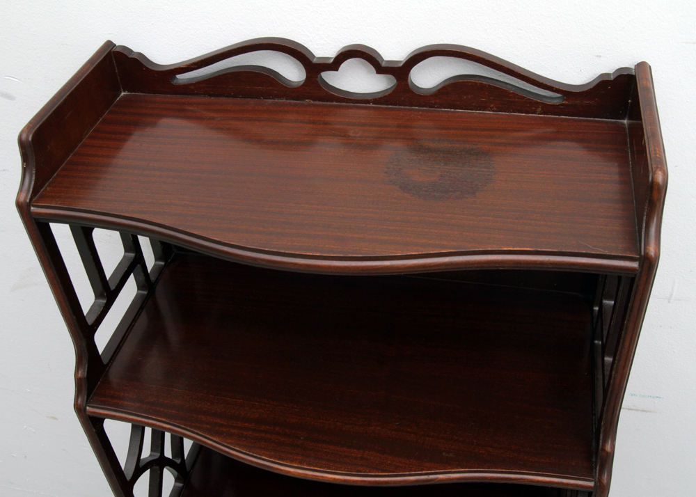 Vintage Georgian Style Mahogany Bookcase