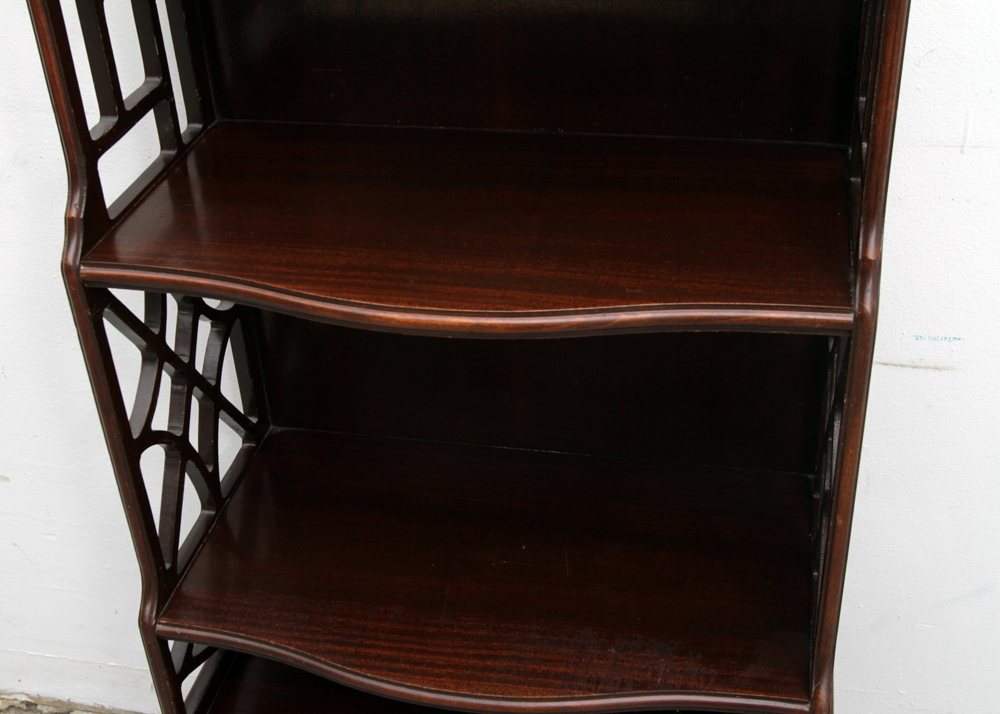 Vintage Georgian Style Mahogany Bookcase