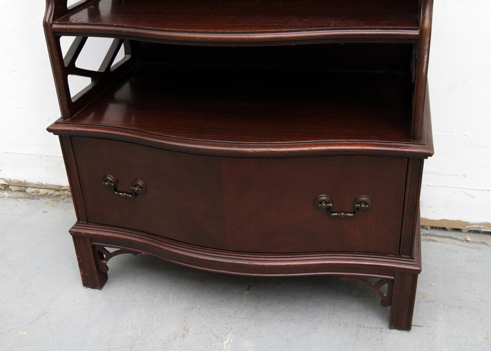 Vintage Georgian Style Mahogany Bookcase
