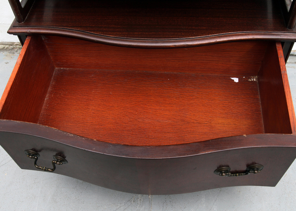 Vintage Georgian Style Mahogany Bookcase