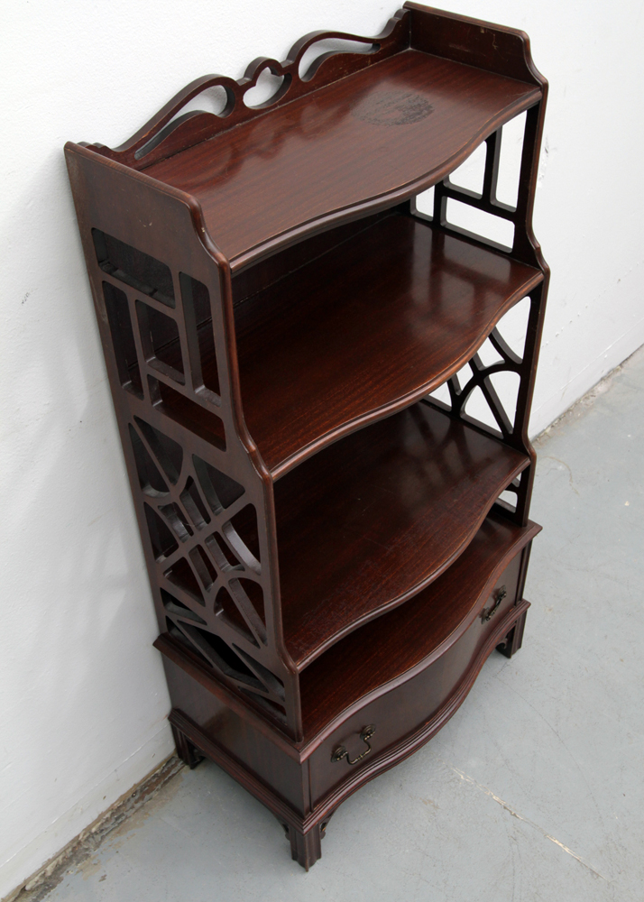 Vintage Georgian Style Mahogany Bookcase