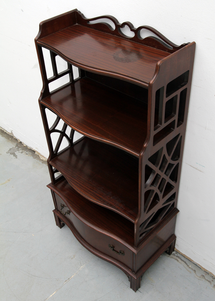 Vintage Georgian Style Mahogany Bookcase