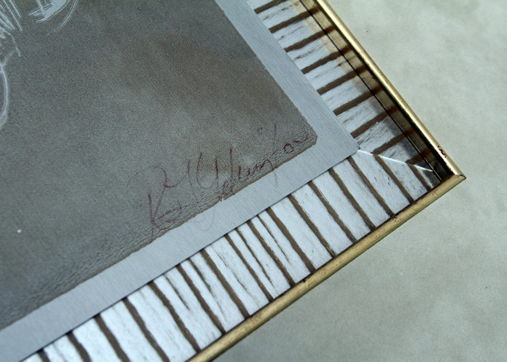 Relief Prints on Metal "Proud Steed"