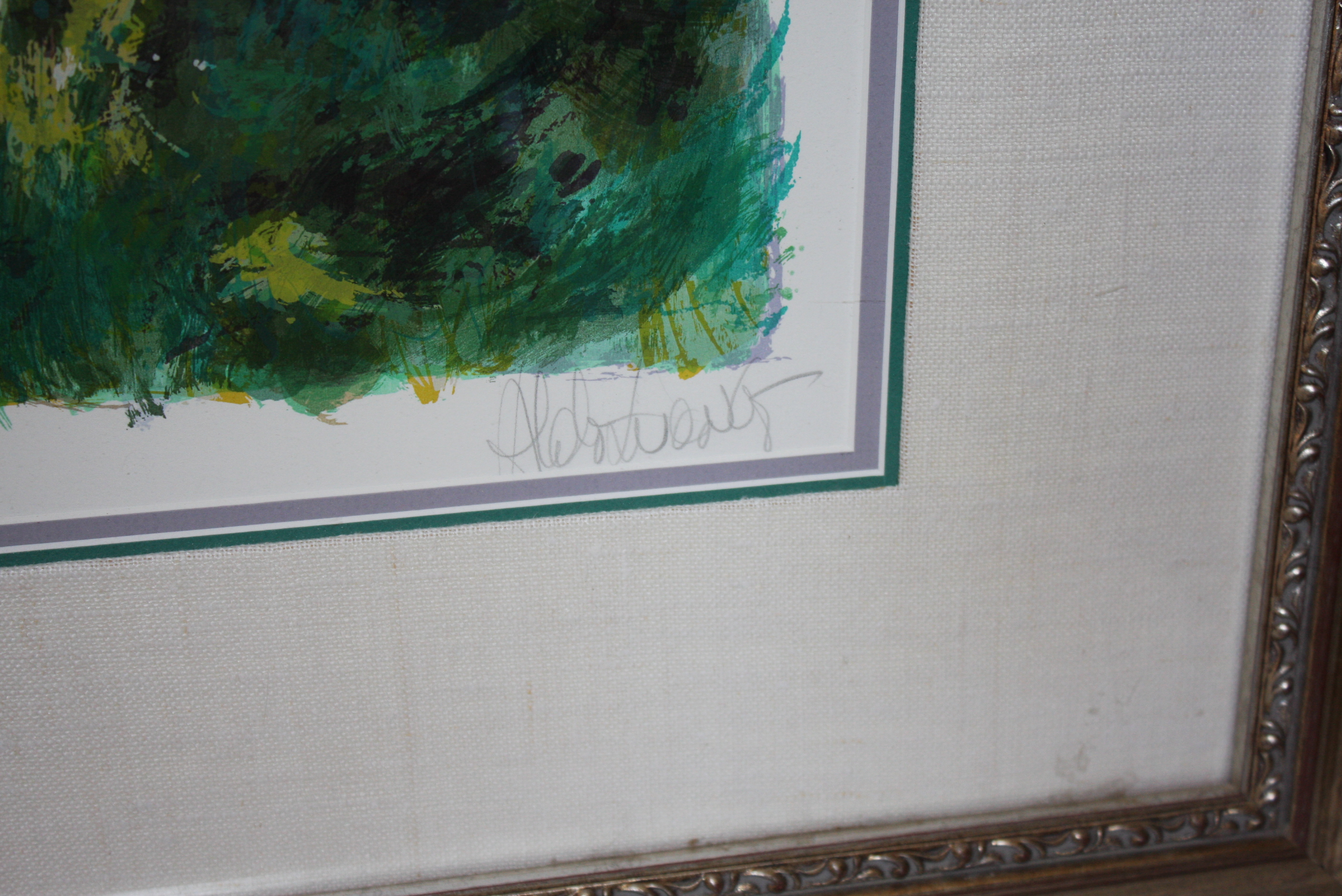 Aldo Luongo Limited Edition Serigraph on Paper "Road to Cordoba"