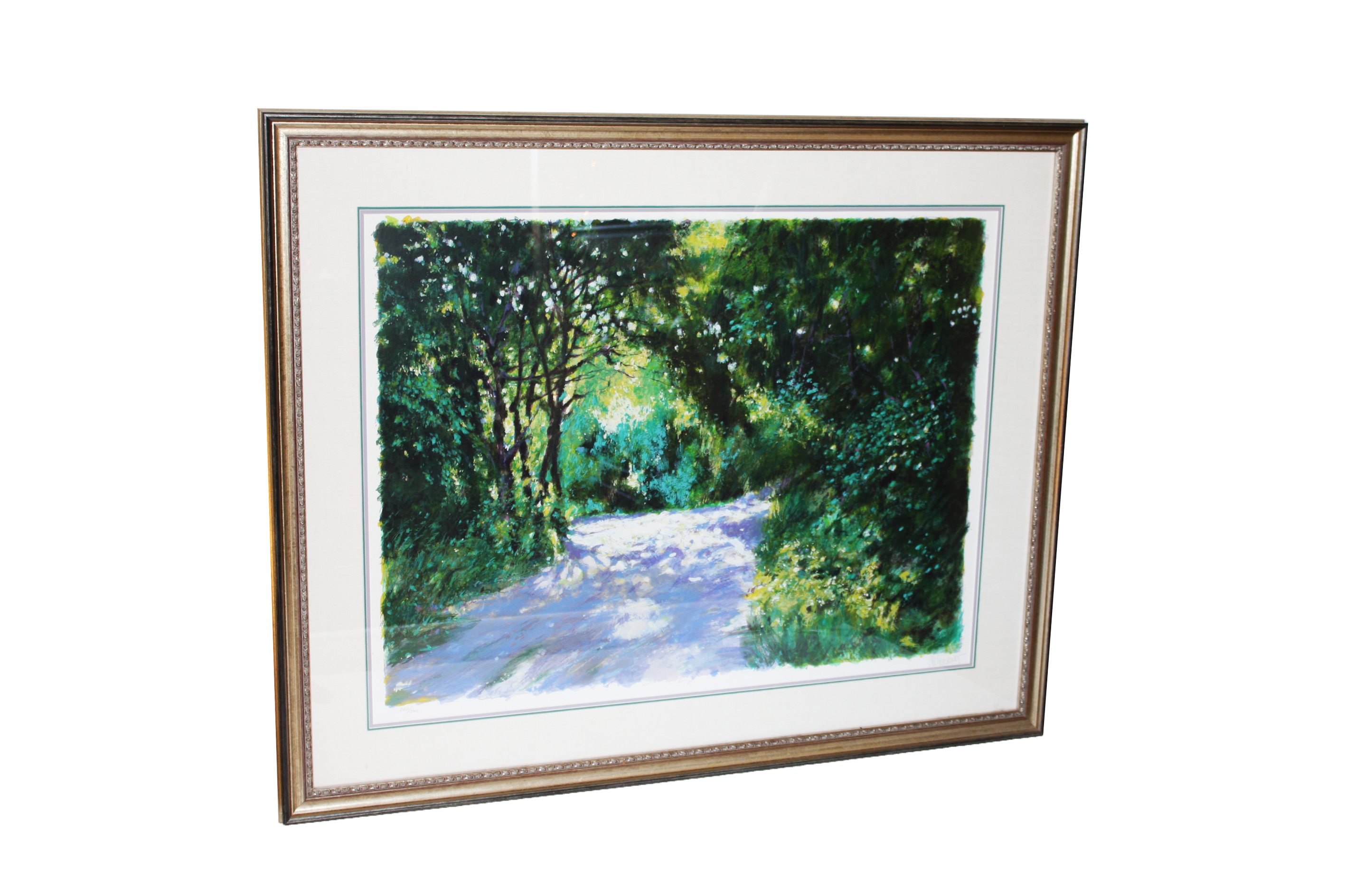 Aldo Luongo Limited Edition Serigraph on Paper "Road to Cordoba"