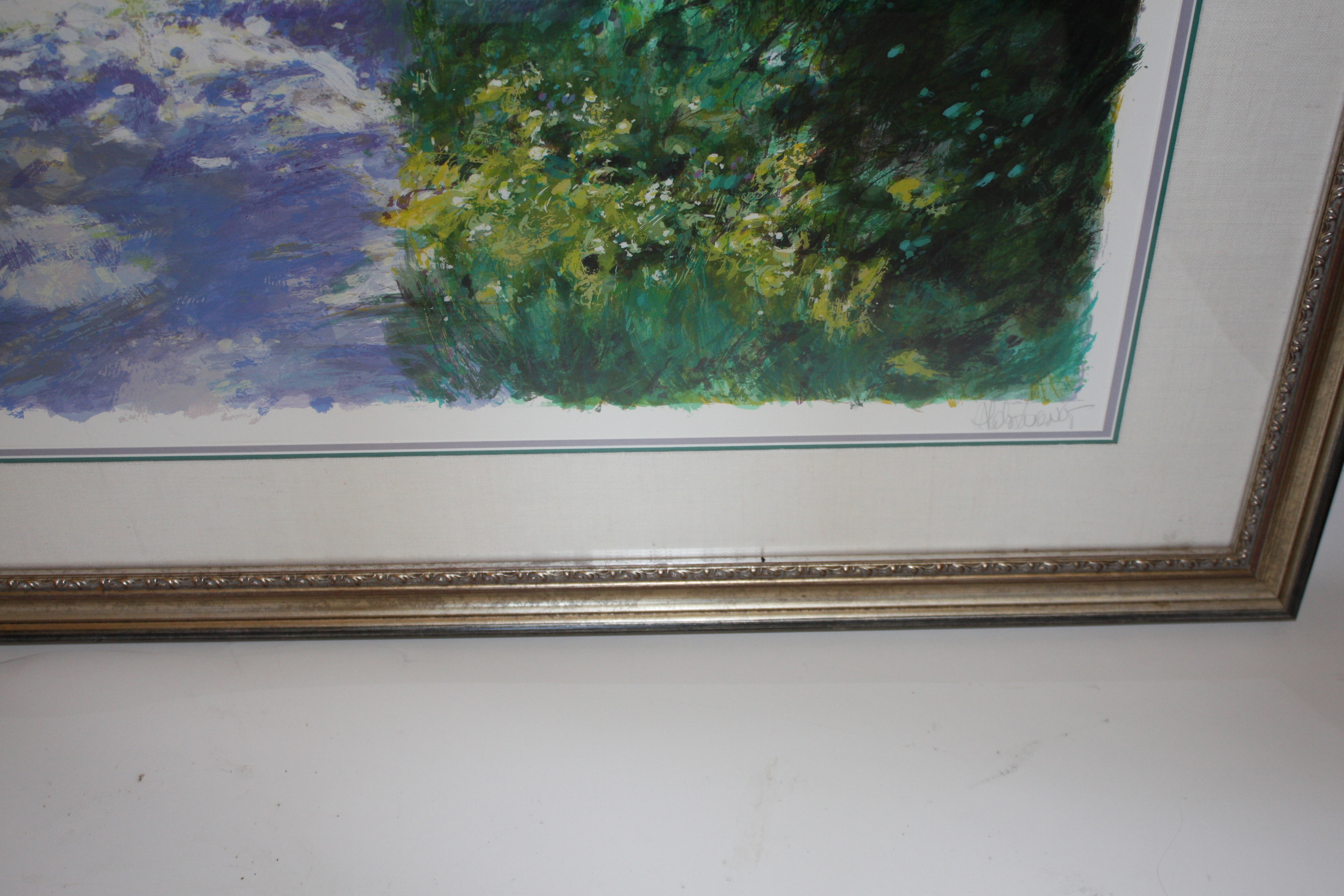 Aldo Luongo Limited Edition Serigraph on Paper "Road to Cordoba"