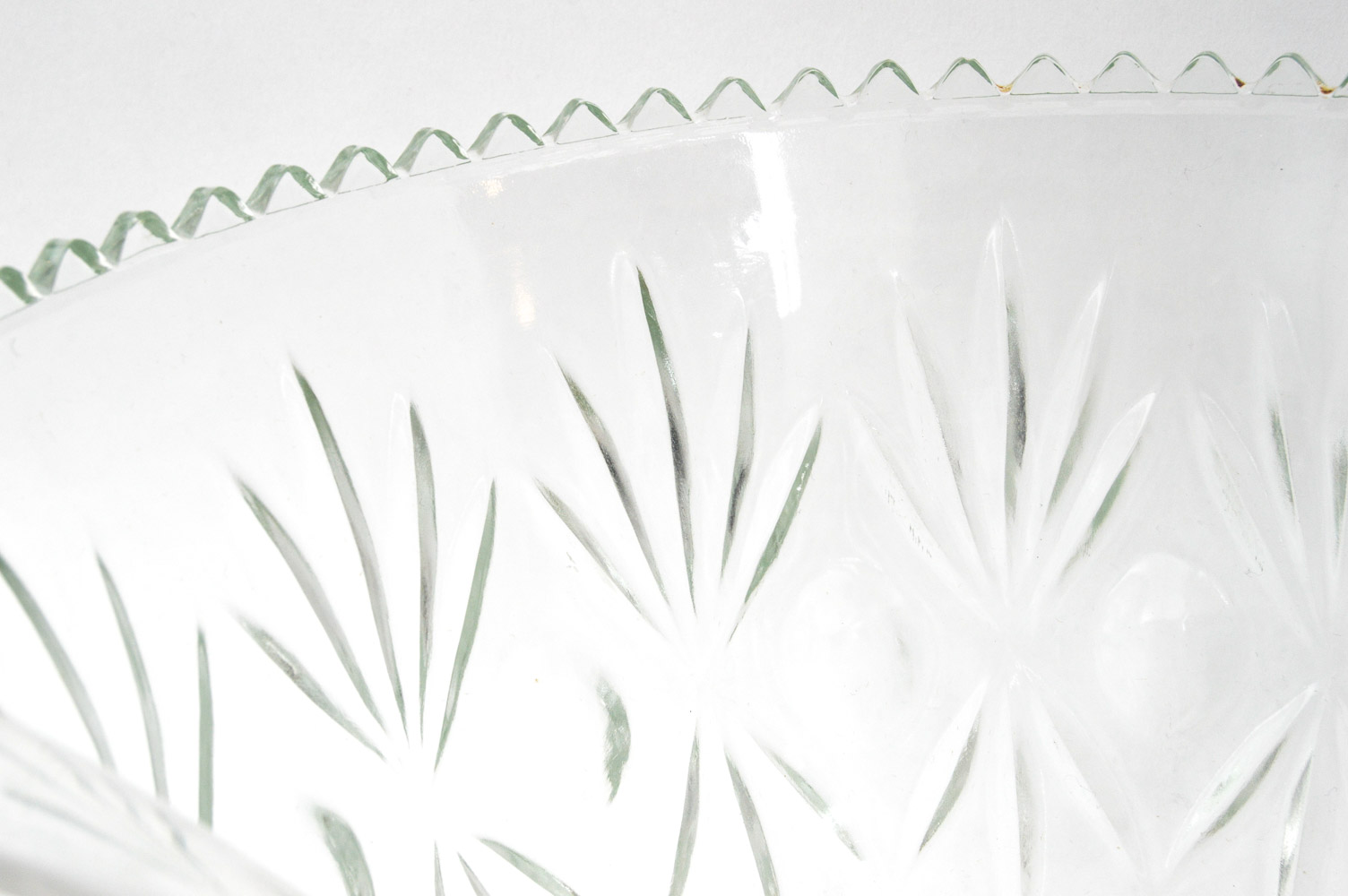 Vintage Anchorglass Serva-Snack Set and Hazelware Punch Bowl