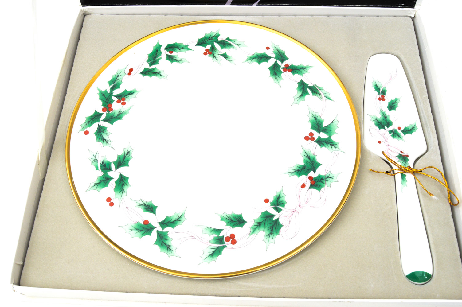 Vintage Anchorglass Serva-Snack Set and Hazelware Punch Bowl