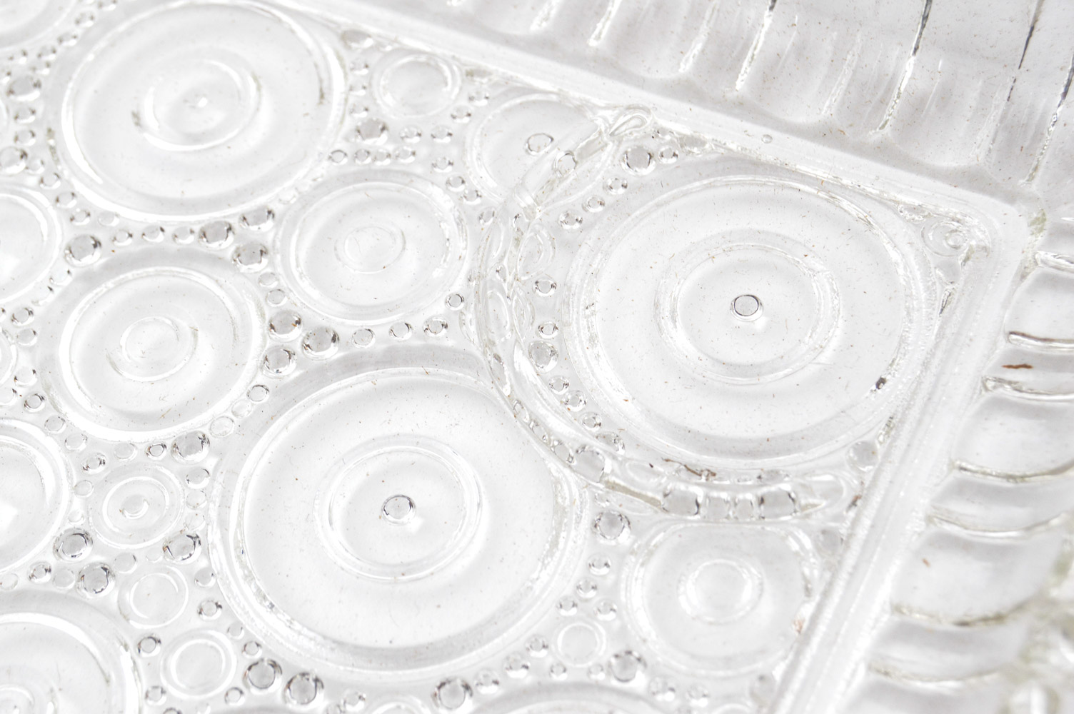 Vintage Anchorglass Serva-Snack Set and Hazelware Punch Bowl