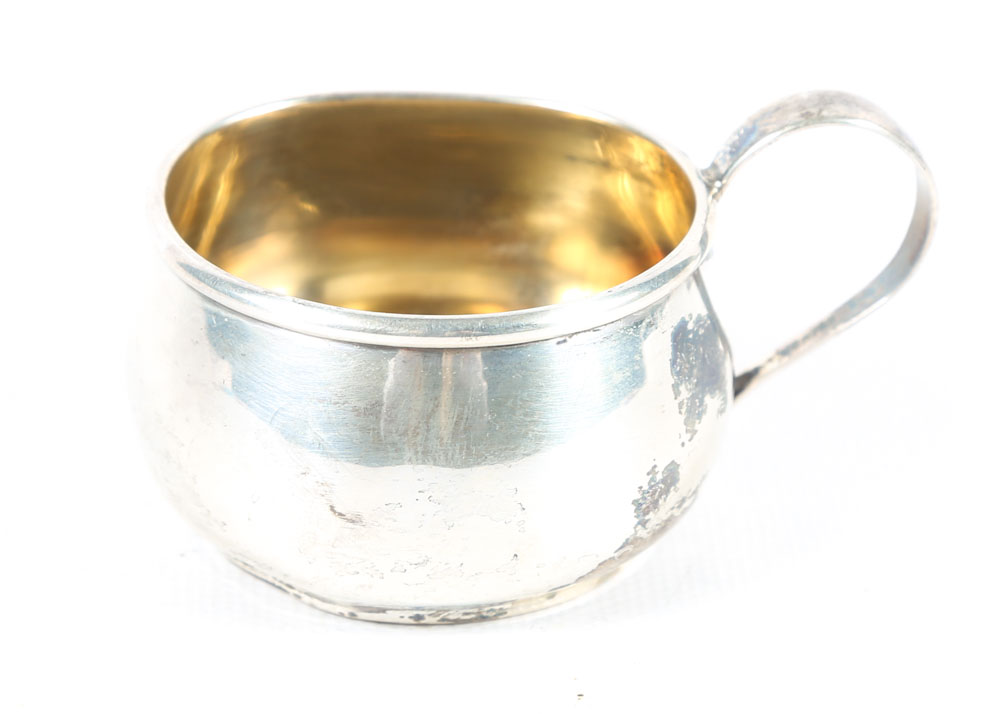 Vintage Webster and Lunt Sterling Silver Baby Cups