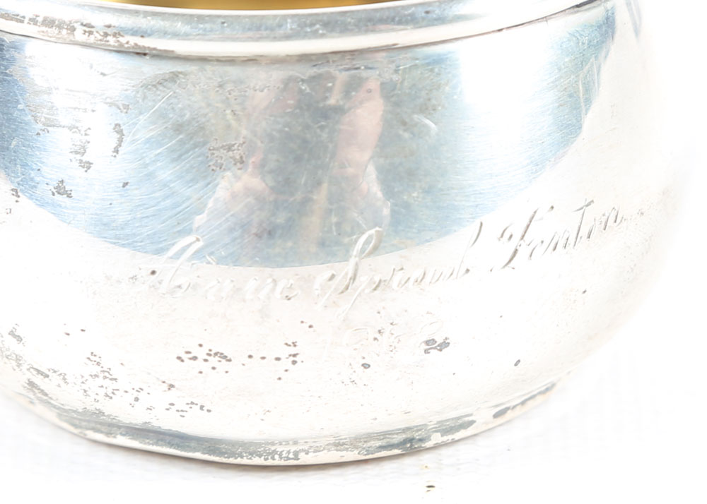 Vintage Webster and Lunt Sterling Silver Baby Cups