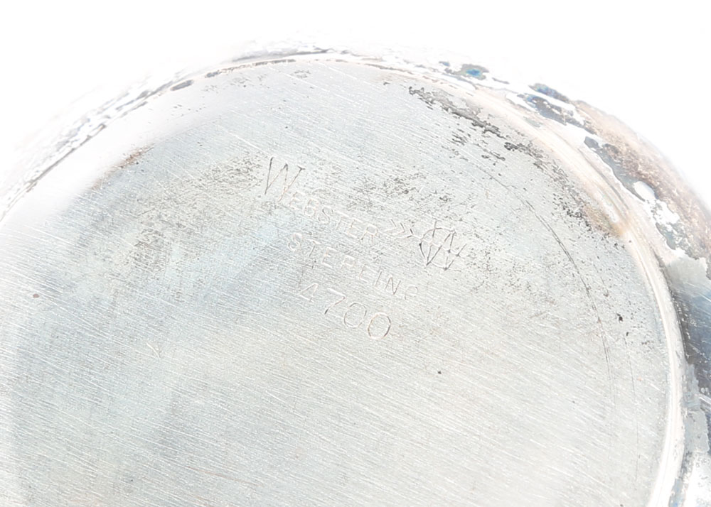 Vintage Webster and Lunt Sterling Silver Baby Cups