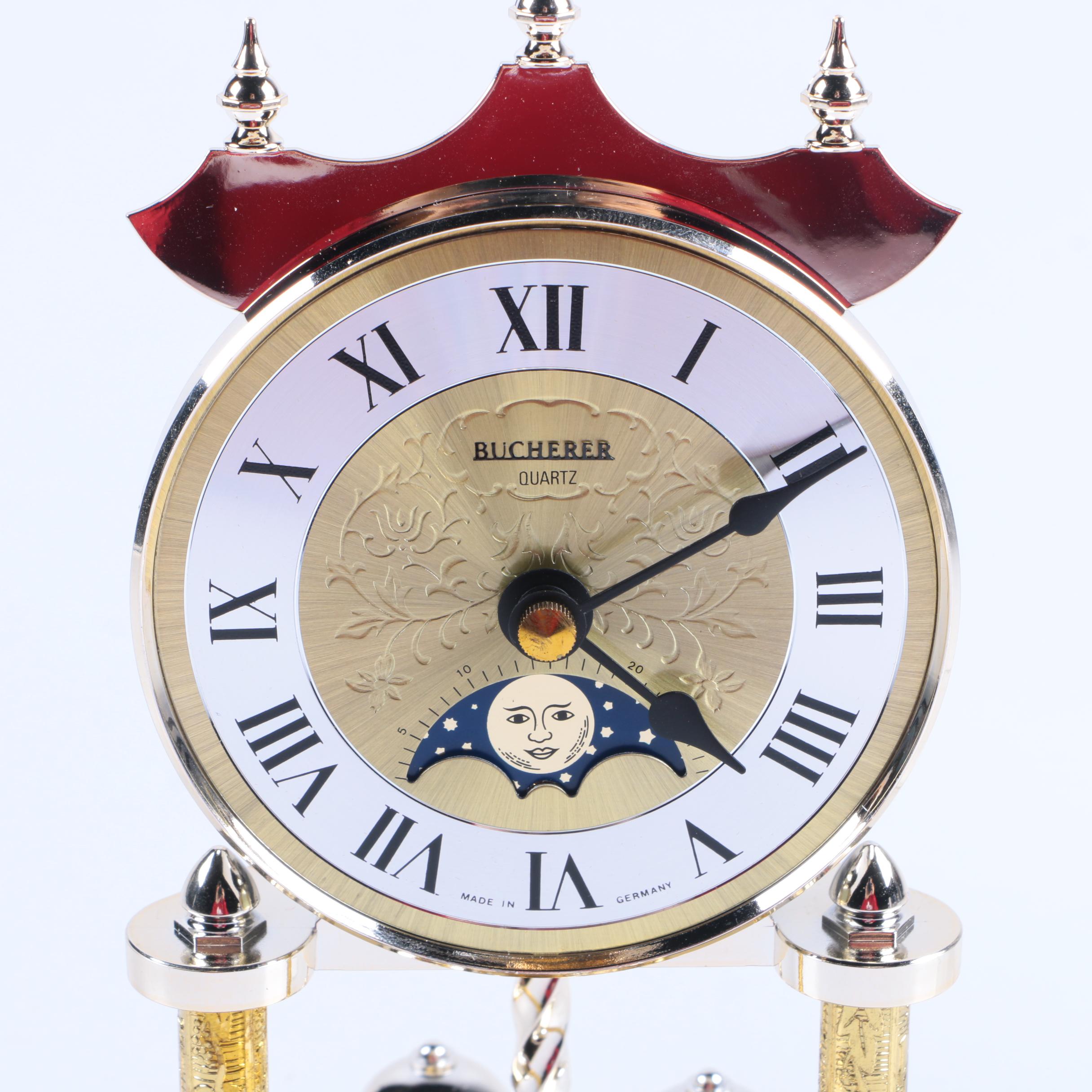 Bucherer Quartz Anniversary Clock