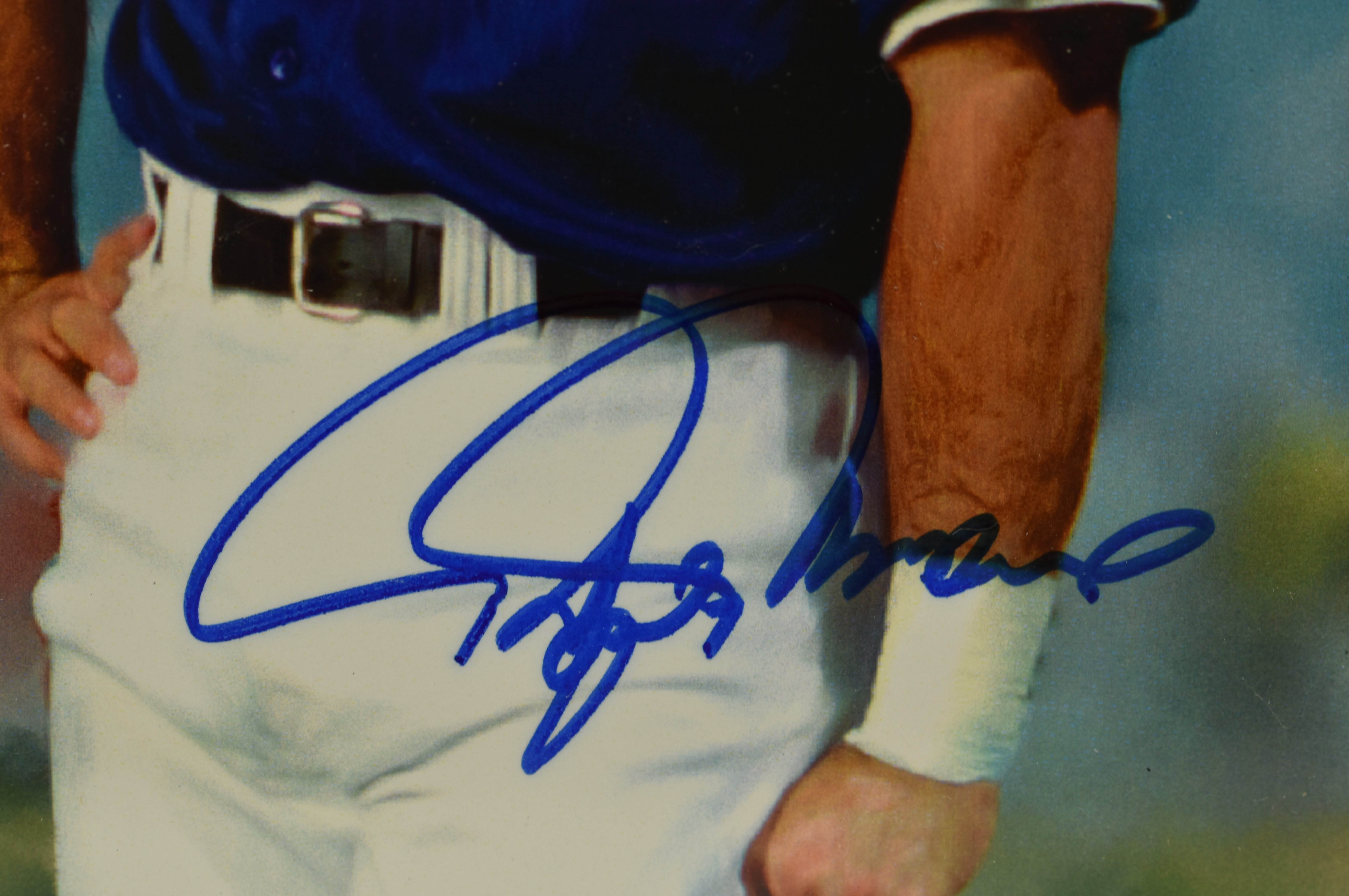 Rafael Palmeiro - Signed L.E. Rangers Looney Tunes Lithographs