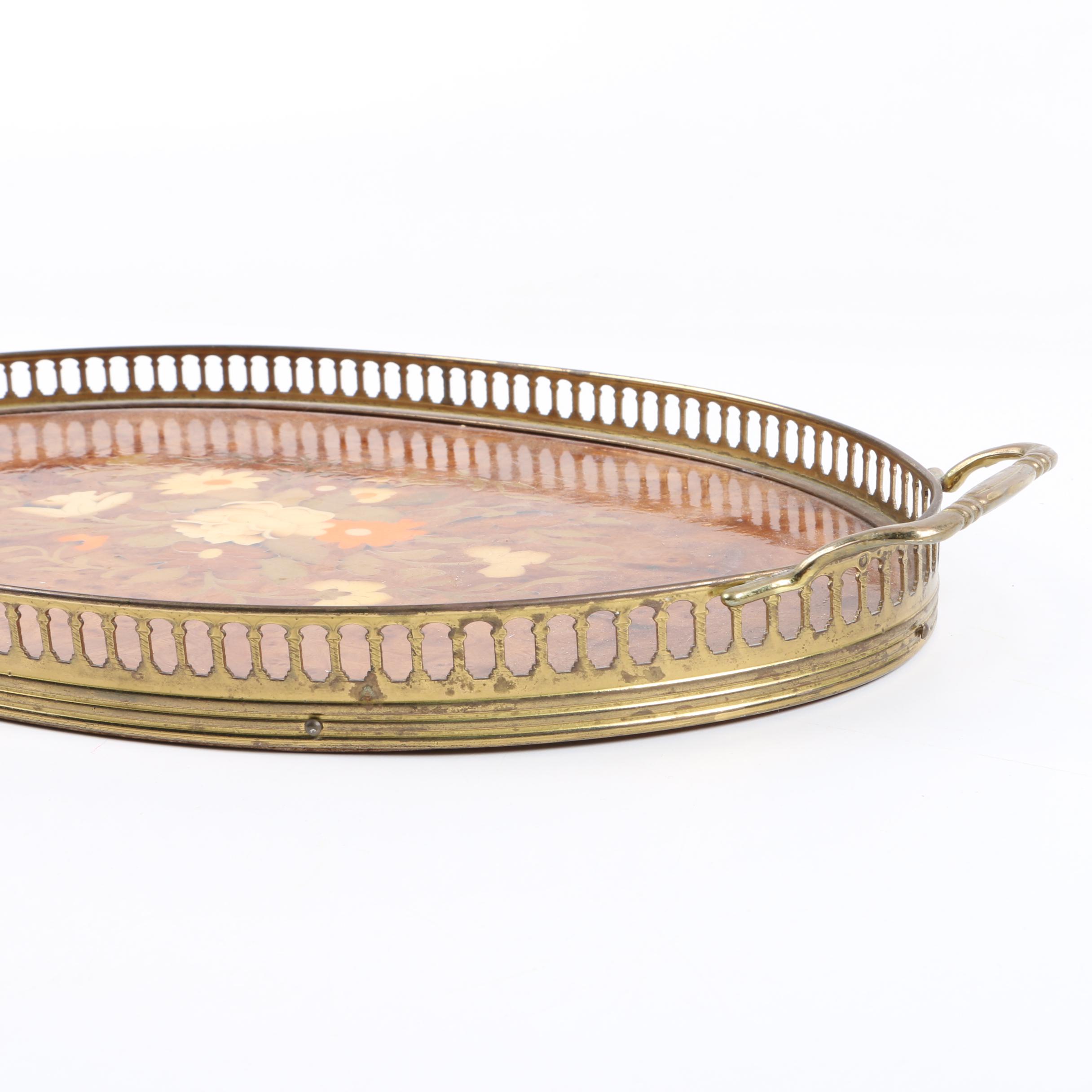 Vintage Gallery Tray