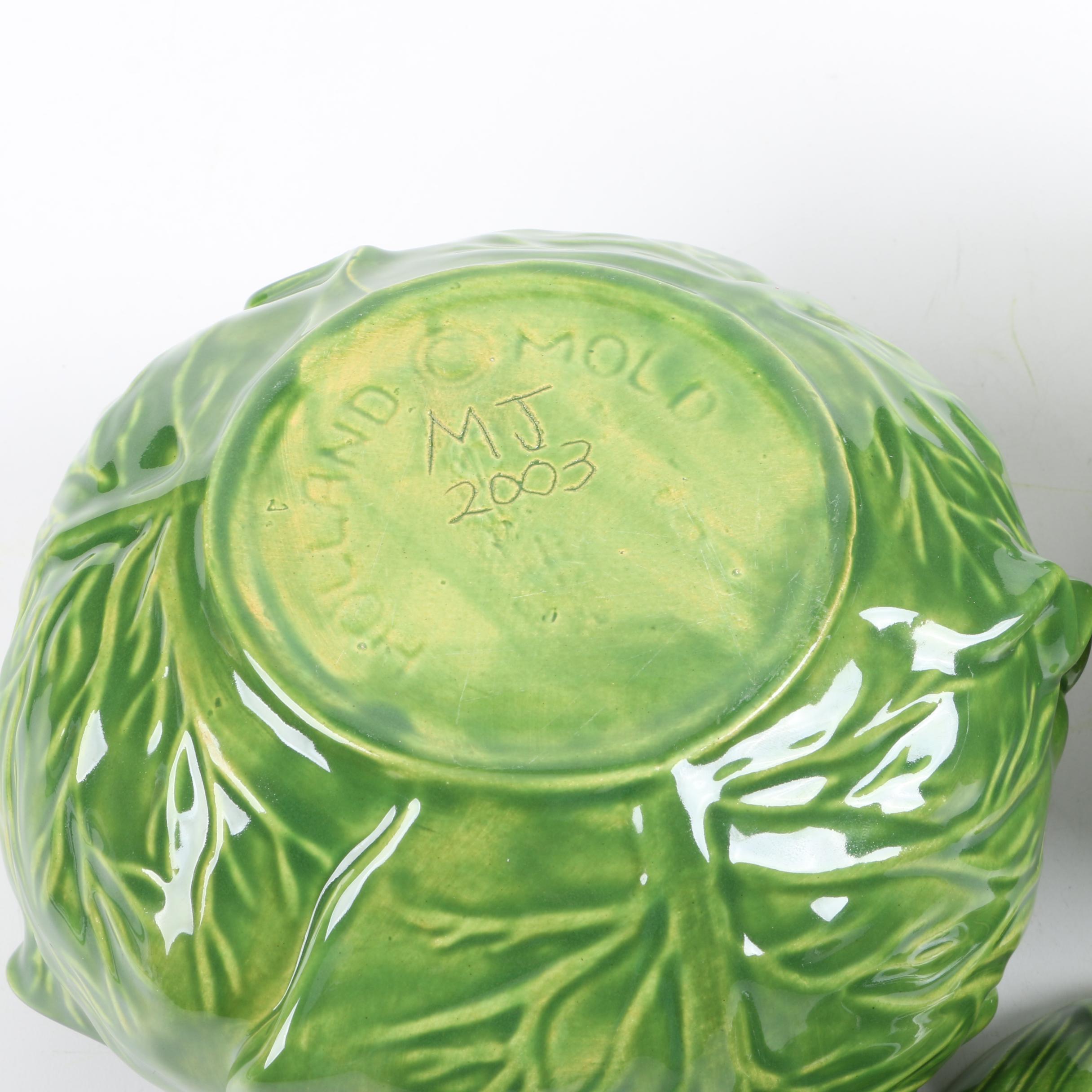 Holland Mold Cabbage Bowls