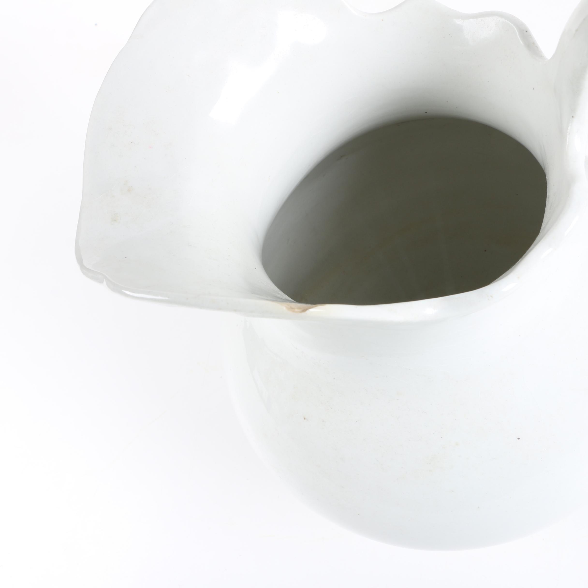 Mellor Etruria Co. Ironstone Pitcher