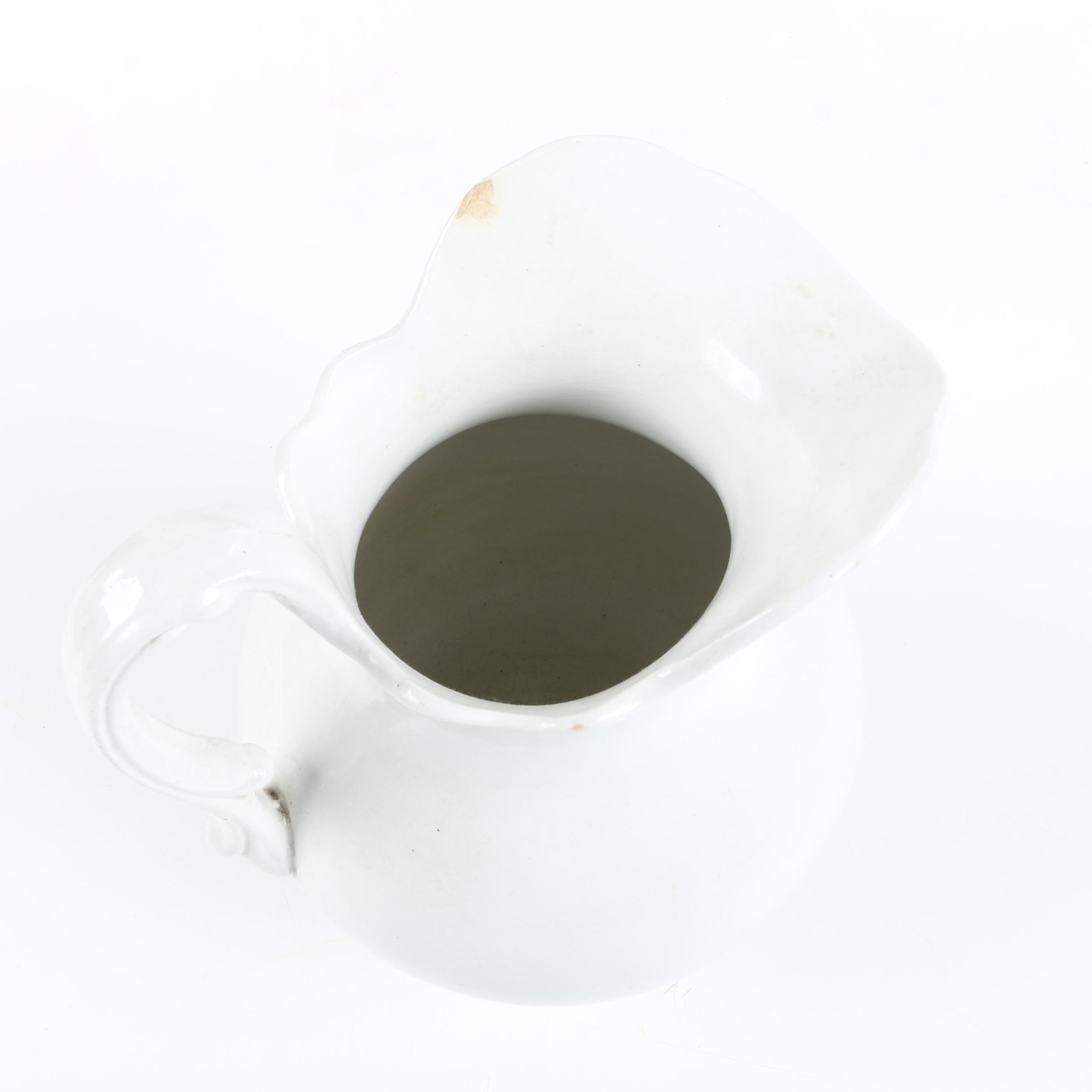 Mellor Etruria Co. Ironstone Pitcher