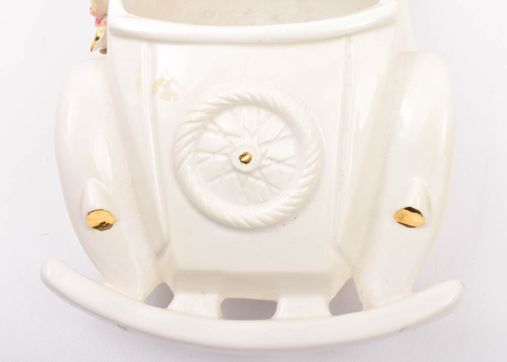 Vintage Car Planters including Capodimonte