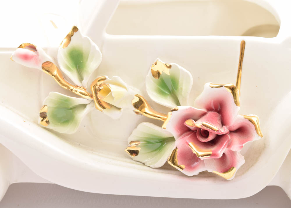 Vintage Car Planters including Capodimonte