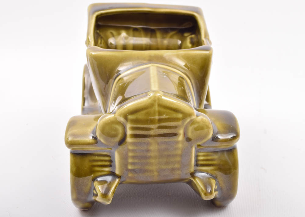 Vintage Car Planters including Capodimonte