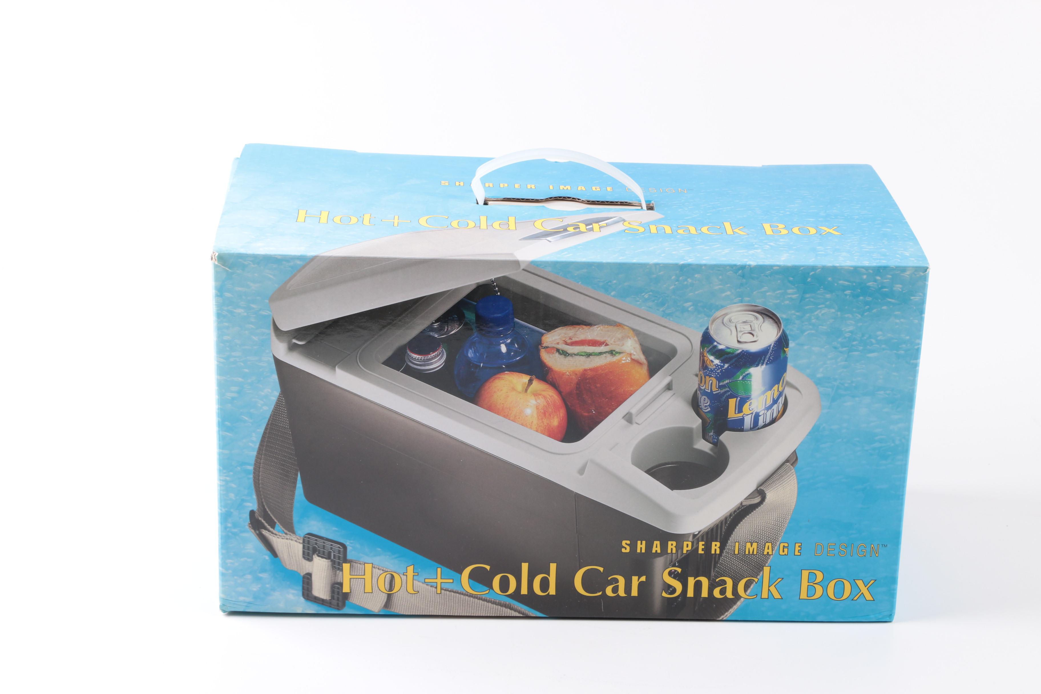 Hot and Cold Car Snack Box by Sharper Image