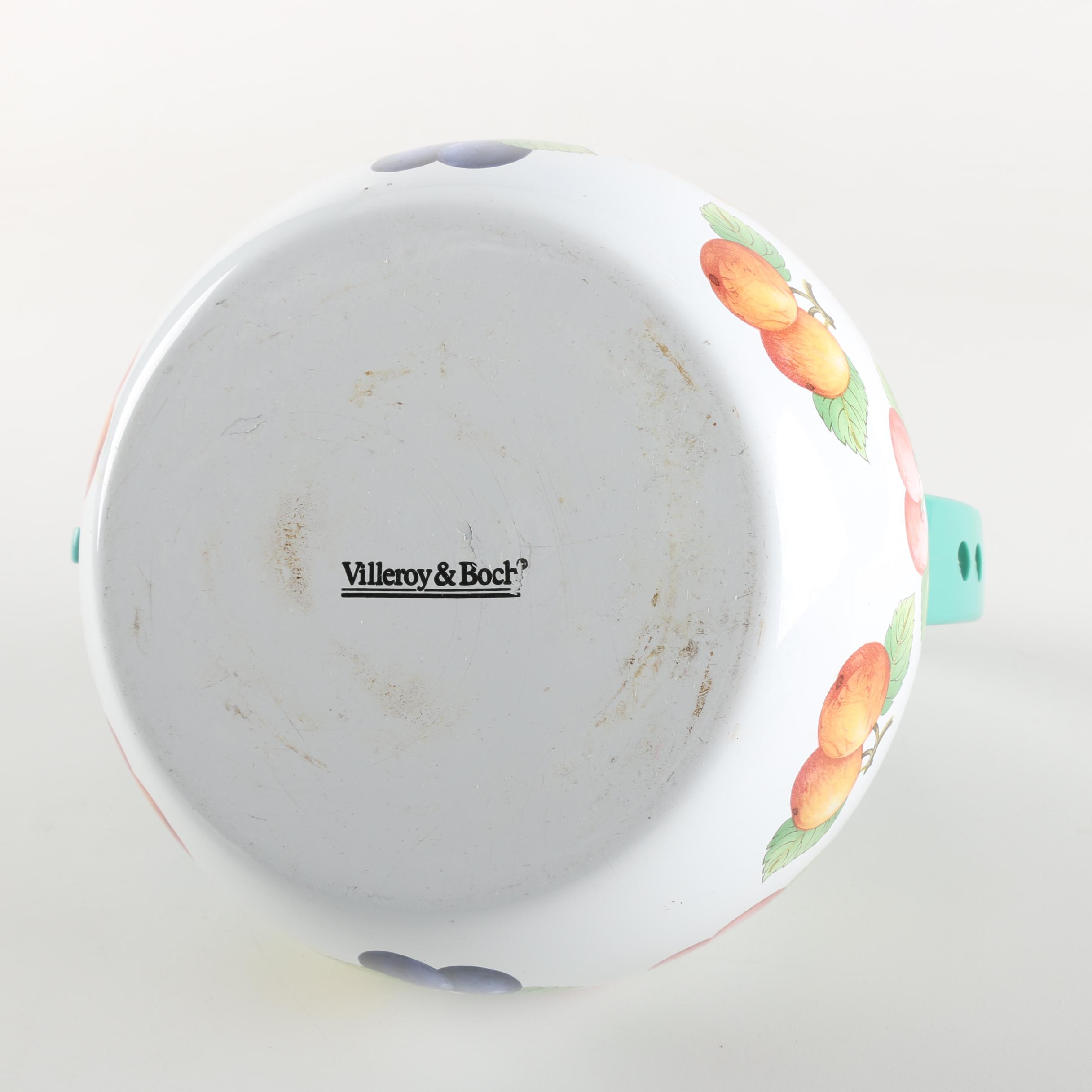 Villeroy & Boch "French Garden" Teapot and Lidded Bowl