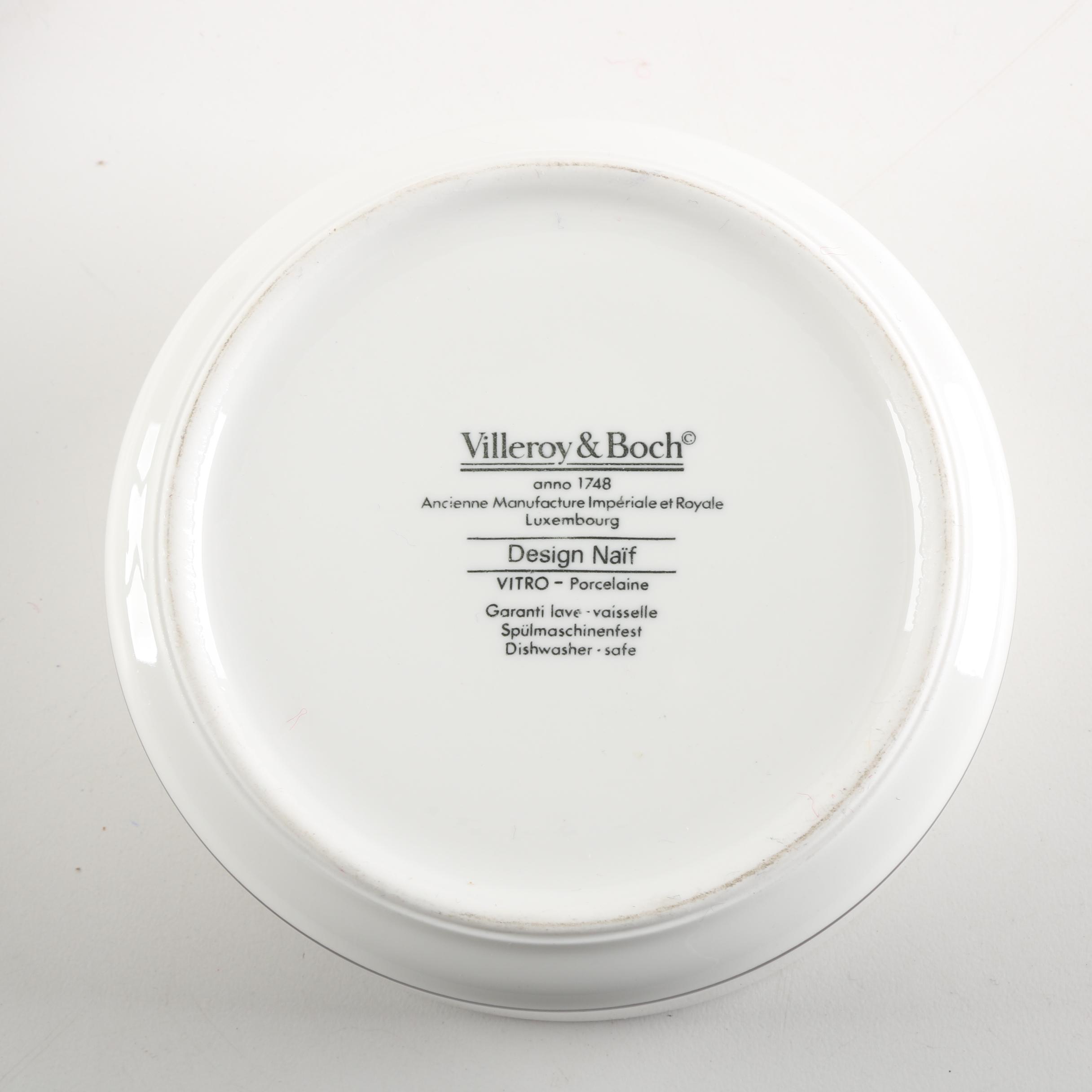 Villeroy & Boch "French Garden" Teapot and Lidded Bowl