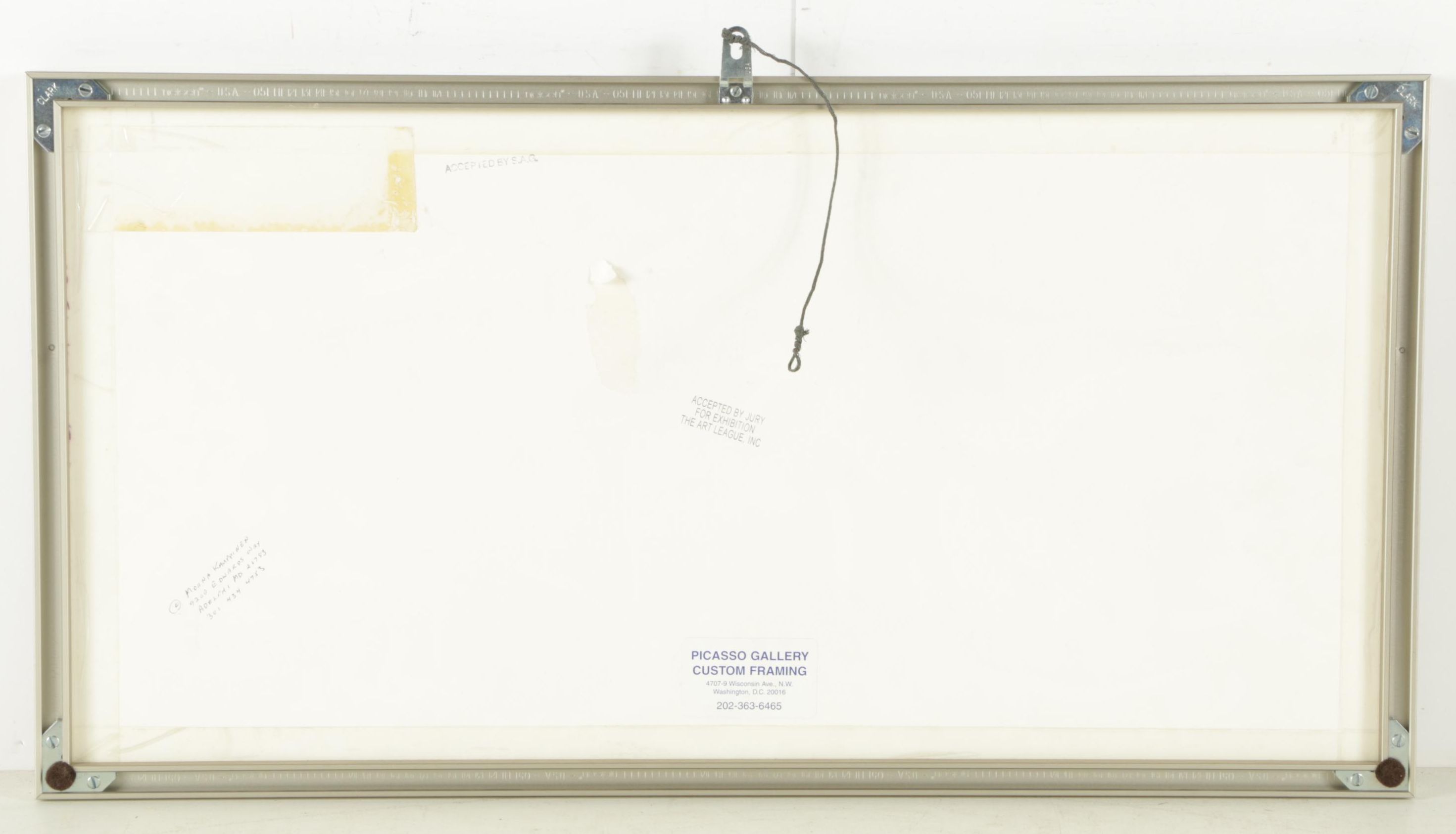 Monna Kauppinen Pastel Drawing on Paper of Cherry Blossom Branch