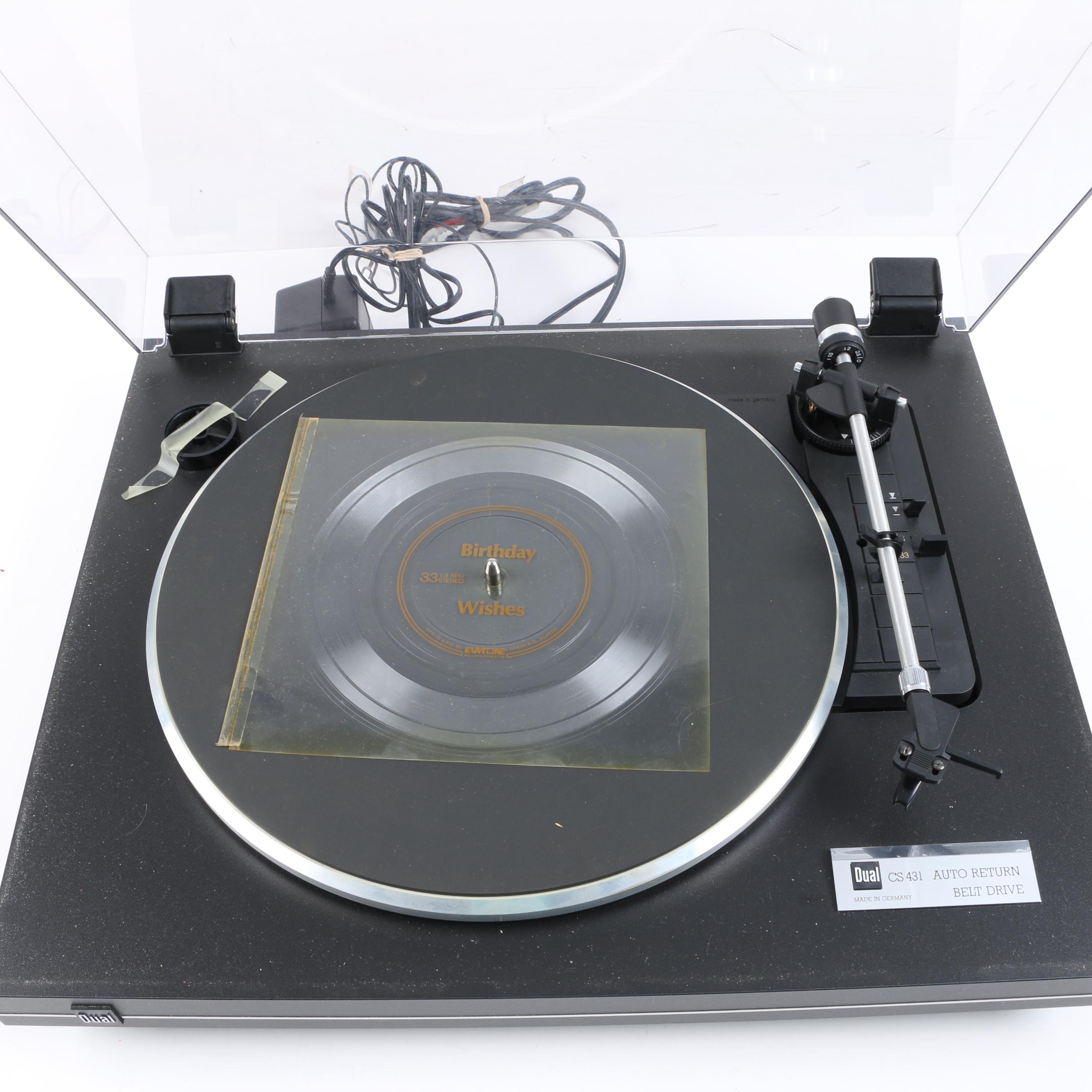 Dual CS 431 Turntable