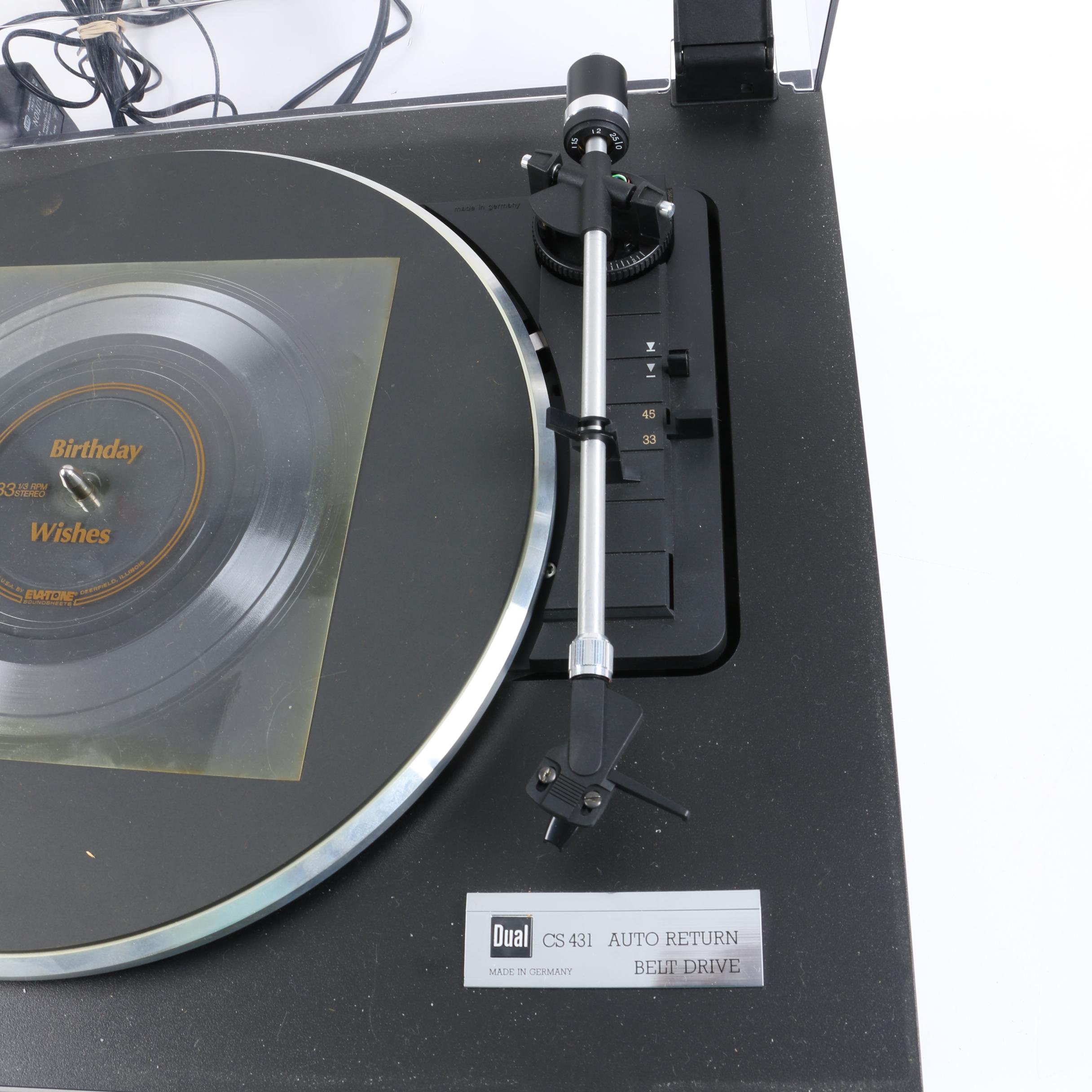 Dual CS 431 Turntable