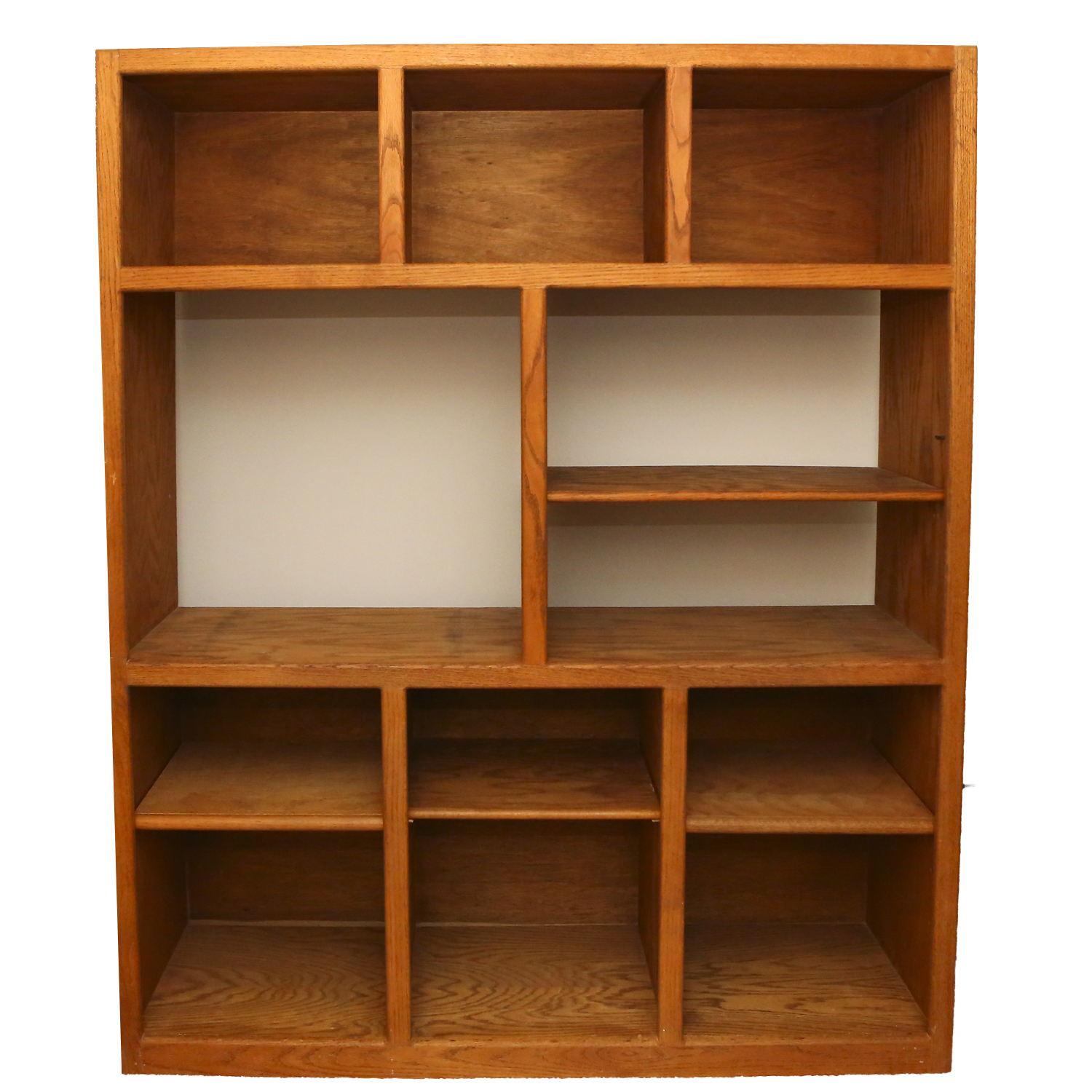 Oak Shelving Unit