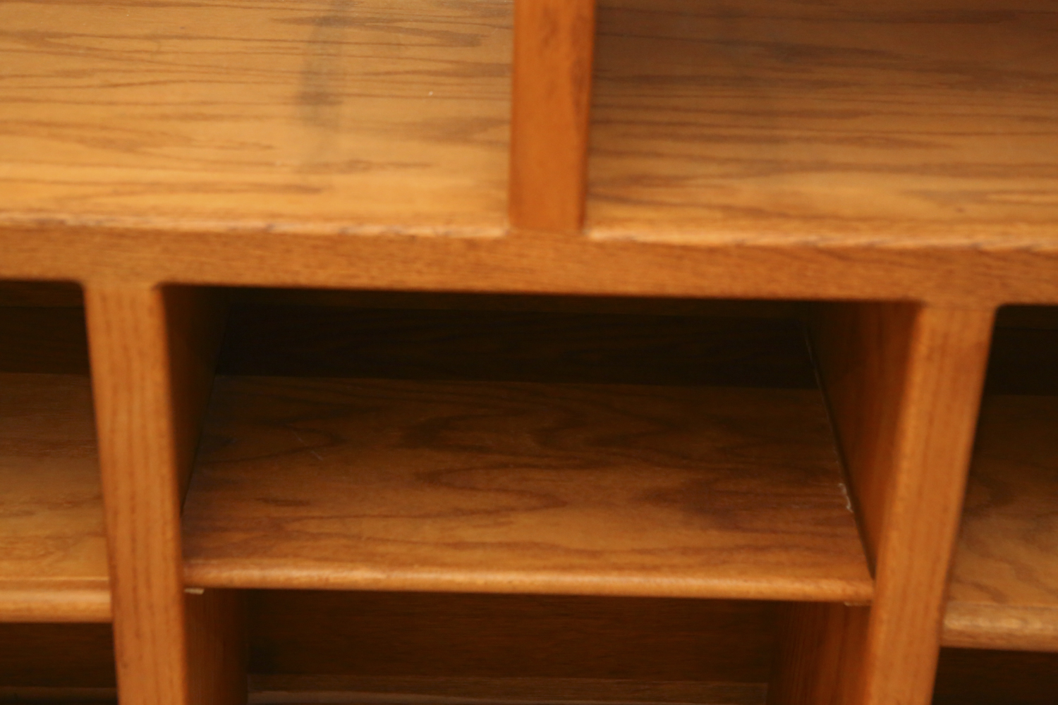 Oak Shelving Unit
